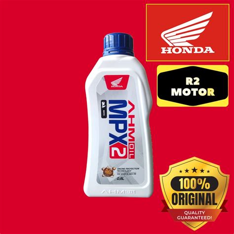 Jual OLI MESIN MOTOR MATIC HONDA AHM MPX 2 10W 30 SLMB 0 8L 800ML VARIO