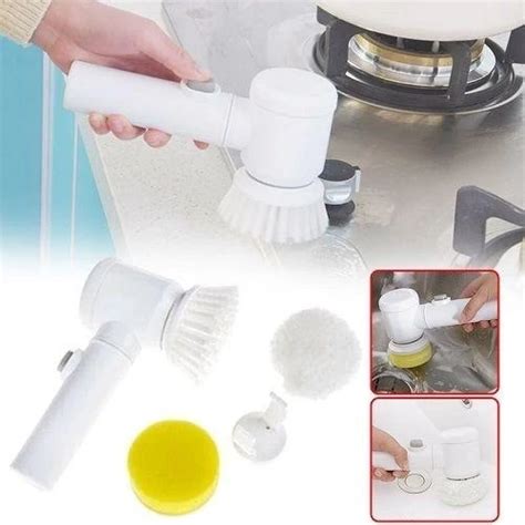Электрическая щетка для мытья посуды ванной раковины Magic Brush ...