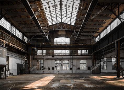 Industrial Interior Of An Old Factory — Stock Photo © Svedoliver 32260449