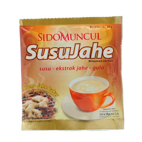 Jual Susu Jahe Sidomuncul Jahe Nikmat Dalam Sachet Renteng Sachet