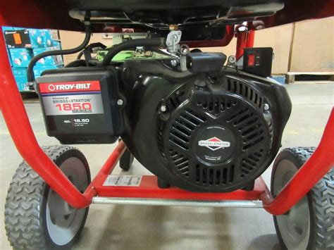 Troy Bilt 6250 Running Watt Portable Generator With 420 Cc Briggs