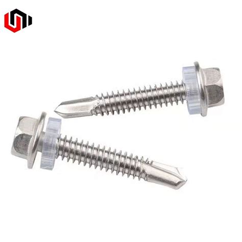 Unifixs Stainless Steel Din K Self Drilling Screw Hexagon Head With