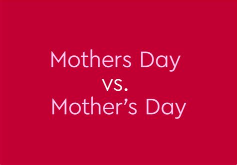 How To Punctuate Mother's Day | Thesaurus.com