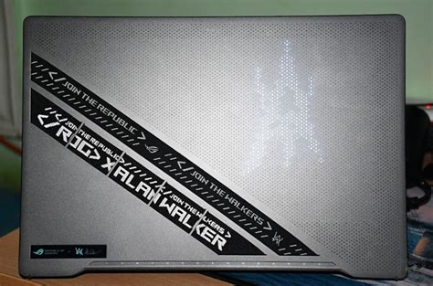 In Pics ASUS ROG Zephyrus G14 Alan Walker Special Edition Gizbot