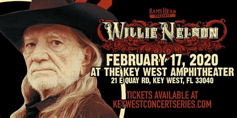 Купить Плакаты Willie Nelson 2020 Key West Concert Tour Poster Country