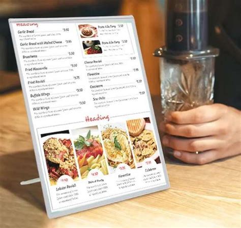 LED Menu Board Display - Strategy Digital Marketing