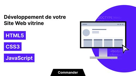 Je vais concevoir et développer votre site web vitrine en utilisant