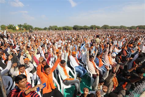 Photo BJP National President Shri Amit Shah Addressing Public