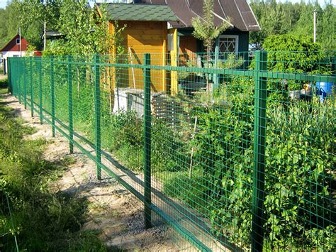 Какая сетка для забора лучше, виды сеток для ограждений- как выбрать ...
