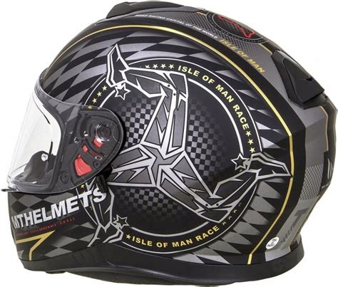 Kask Motocyklowy Mt Thunder 3 Sv Isle Of Man A5 Opinie I Ceny Na Ceneo Pl