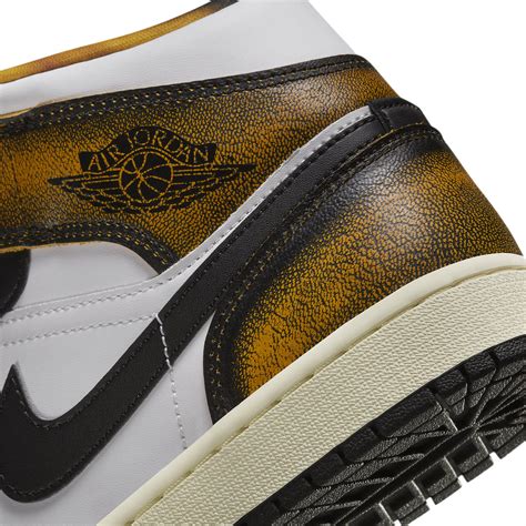 BUY Air Jordan 1 Mid Wear Away Black Taxi Kixify Marketplace