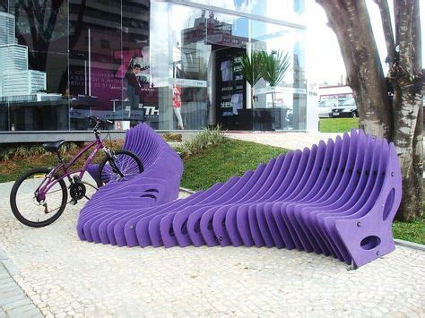 Bicicletario Multiuso Mobiliário urbano Design de espaço público e