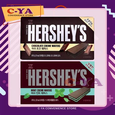 Hersheys Creme Wafers Chocolate Mint 63g Lazada PH