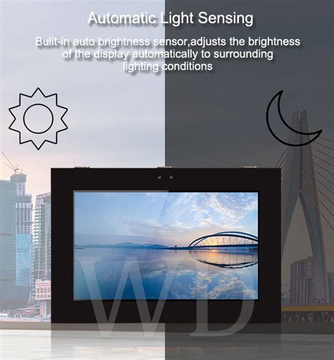 IP55 Waterproof 32 Sunlight Readable LCD Monitor Windows 10 Digital