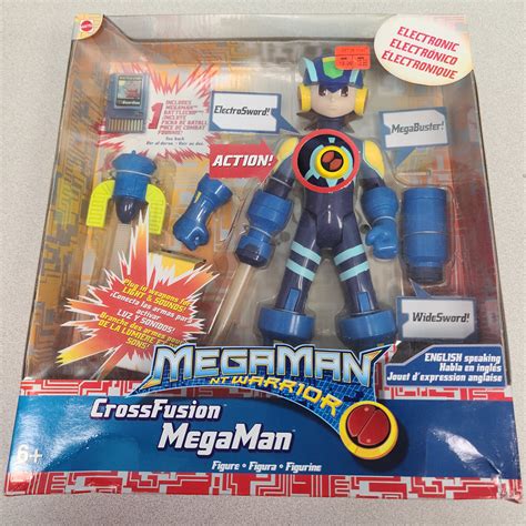 Mattel CAPCOM MegaMan Action Figure Megaman NT Warrior CrossFusion