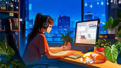 Daily Work Space 📂 Lofi Deep Focus Studywork Concentration Chill Lo