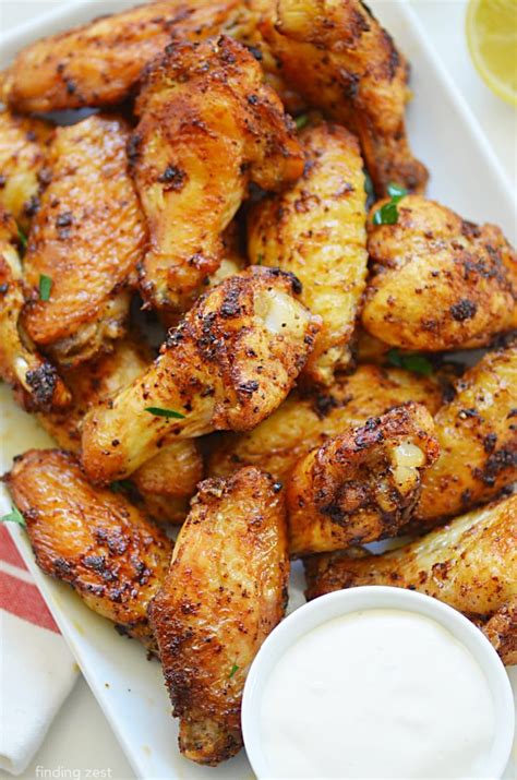 Crispy Air Fryer Lemon Pepper Wings Recipe