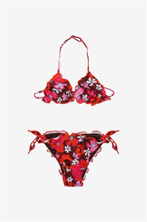 Bikini für Mädchen Cris MC SAINT BARTH BUNT Bongénie Outlet