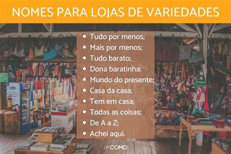 Actualizar 94 imagem opções de nomes para loja de roupas br