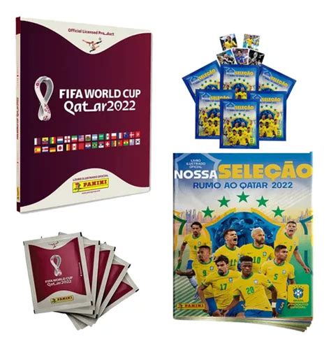 Lbum Copa Do Mundo Qatar Nossa Sele O Kit C Fig