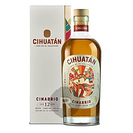 Cihuatan Rhum hors d âge Cinabrio 12 ans 70cl 40