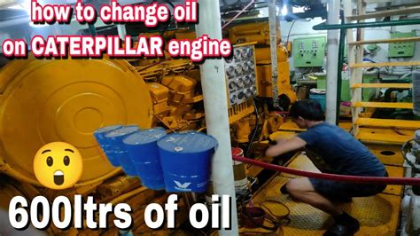 Change Oil Cat Ltrs Oil Capacity On Crankcase How To Change