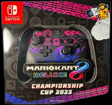 Nintendo Switch Mario Kart 8 Deluxe Championship cup 2023 Controller ...