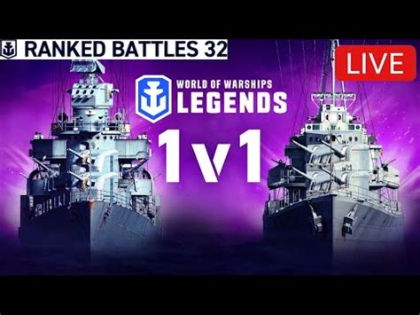 Live Rank Solo World Of Warship Legend Youtube