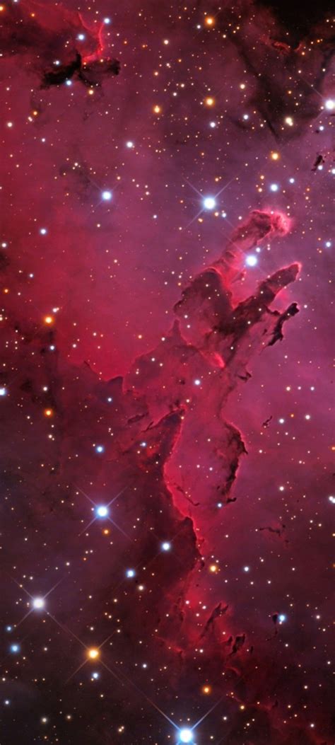 M-16 the Eagle Nebula Pillars of Creation & the head of the Fairy ...