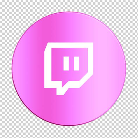 Channel Icon Game Icon Social Icon Twitch Icon Color De Rosa Violeta