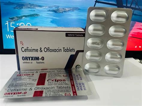 Cefixime Ofloxacin Tablets At 1880 Box Antibiotic Tablets