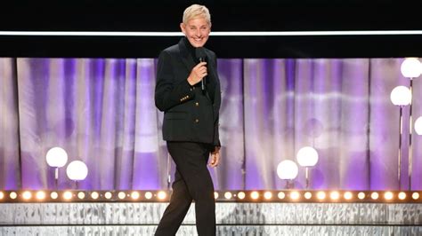 Ellen Degeneres Addresses The Hurtful End Of Her Talk Show In New