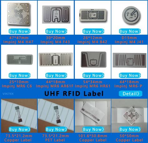 Uhf Sticker Rfid Tag Impinj Monzar Ar F Wet Inlay M Mhz Epc