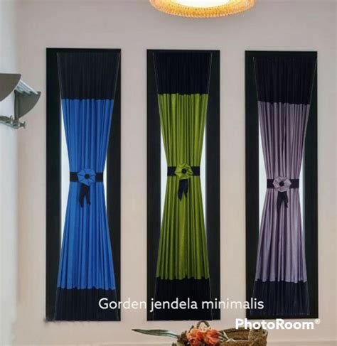 gorden jendelagorden pita kupu kuputirai jendela minimalishordeng