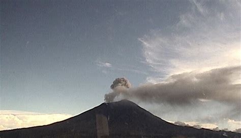 Registra Popocatépetl 18 explosiones mayores en 24 horas MVS Noticias