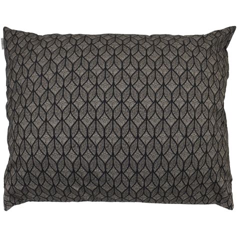 Housse De Coussin 80x100 Cm NOUMEA Gris Anthracite Leroy Merlin