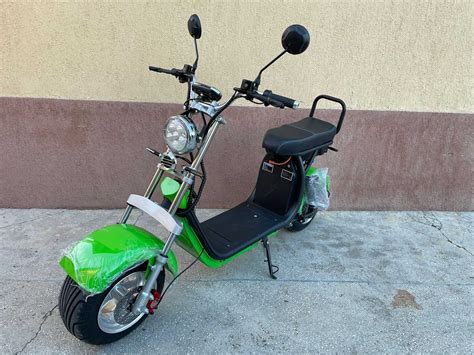 Scuter Electric City Coco Harley NOU Cu Garantie Si Fara Permis