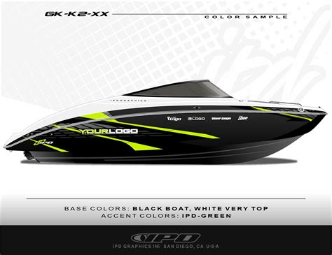 Boat Graphics Kit [All Makes, Models & Years] (K2 Design) - IPD Boat ...