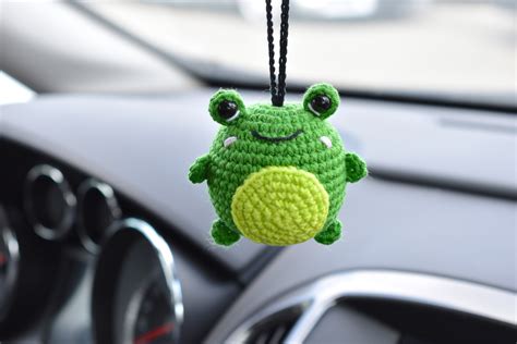 Car Hanging Accessories Cute Frog Roommate Gift | Etsy