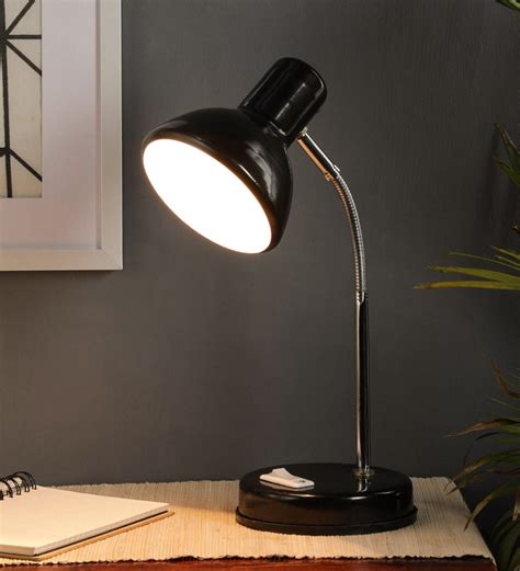 Buy Black Shade Study Lamp With Metal Base By Brightdaisy Online ...