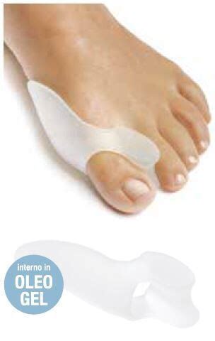 S028F Eumedica Gel Bunion Toe Spreader Protezione Per Alluce