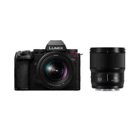 Panasonic Lumix S Ii Mirrorless Camera With Mm And Mm Lens