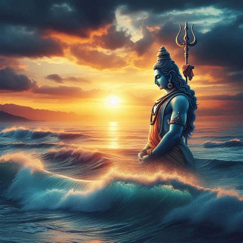 Lord Mahadev Background Image Premium Ai Generated Image