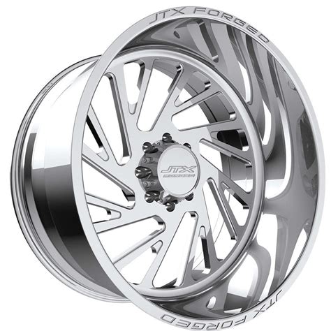 JTX Forged Zone 26x12 50 Polished JTX ZON2612F I30 1 2J Custom Offsets