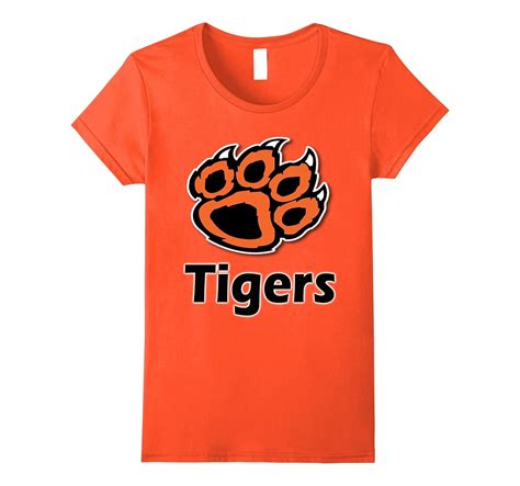 Tiger Paw School Spirit Tigers T Shirt 4lvs