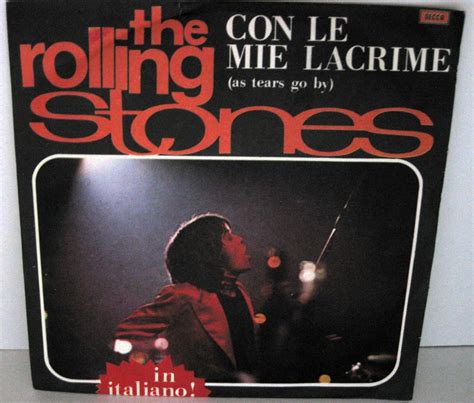 Rolling Stones Con Le Mie Lacrime As Tears Go By RE 1973 Kaufen