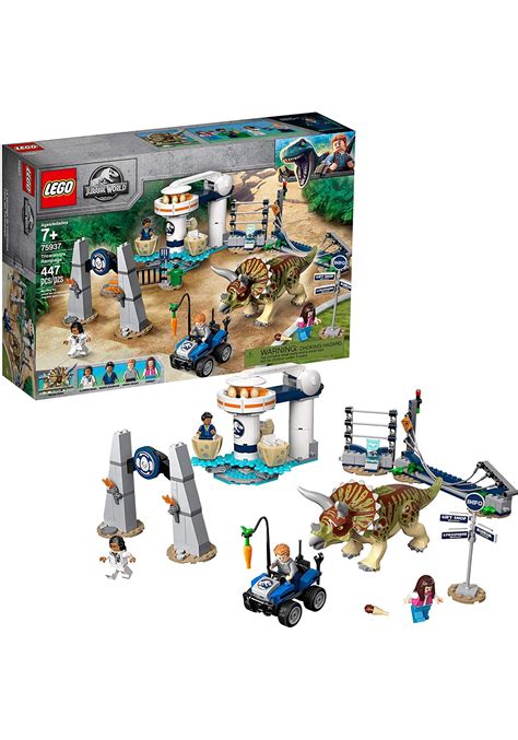 Jurassic World LEGO Triceratops Rampage Building Set