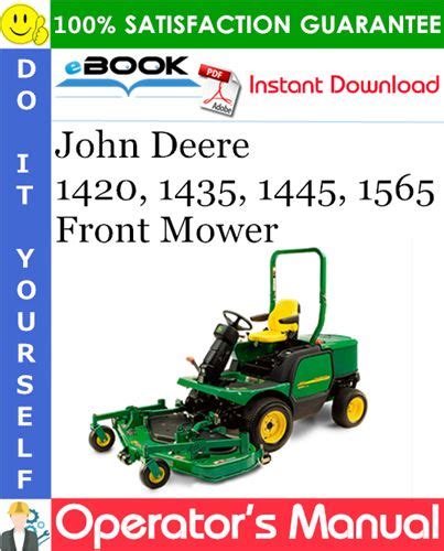 John Deere Front Mower Operator S Manual