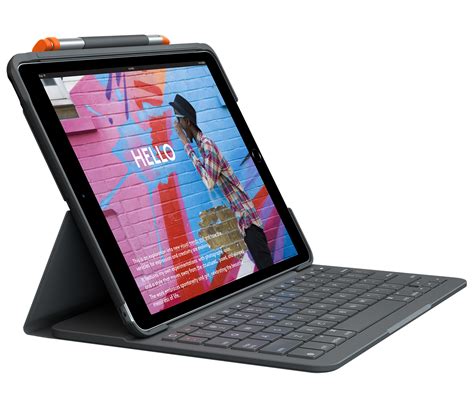 Logitech Slim Folio Pro Keyboard Case for Apple iPad Pro 12.9 3rd Gen ...