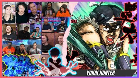 YOKAI HUNTER Mob Psycho 100 S3 Episode 02 REACTION MASHUP YouTube